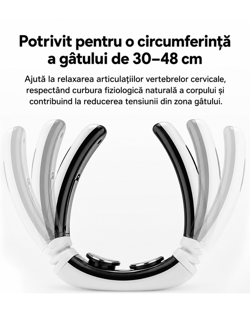 Aparat de Masaj Cervical cu Electrostimulare
