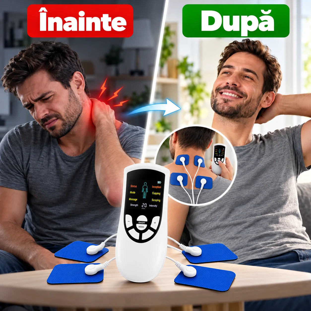 Masaj Electostimulator Portabil